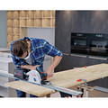 Circular Saws | Bosch GKT18V-20GCL14 PROFACTOR 18V Cordless 5-1/2 In. Track Saw Kit with BiTurbo Brushless Technology and Plunge Action Kit with (1) 8 Ah Battery image number 8