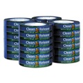 | Duck 284371 0.94 in. x 60 yds 3 in. Core Clean Release Painter's Tape - Blue (24/Carton) image number 0