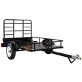 Utility Trailer | Detail K2 MMT4X6O 4 ft. x 6 ft. Powder-Coated Open Side Multi Purpose Utility Trailer - Black image number 0