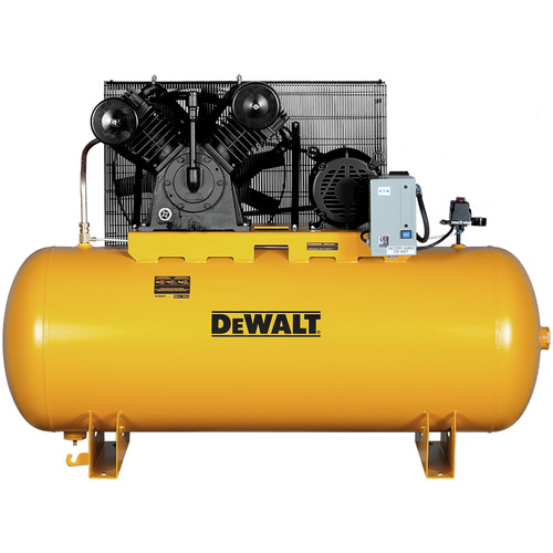 Stationary Air Compressors | Dewalt DXCMH9919910 10 HP 120 Gallon Oil-Lube Stationary Air Compressor with Baldor Motor image number 0