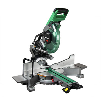 Factory Reconditioned Metabo HPT 15 Amp Sliding Dual Bevel Compound 10 in. Corded Miter Saw with Laser Marker