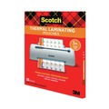 Office Jansan | Scotch TP3854-50 9 in. x 11.5 in. 3 mil Laminating Pouches - Gloss Clear (50/Pack) image number 2