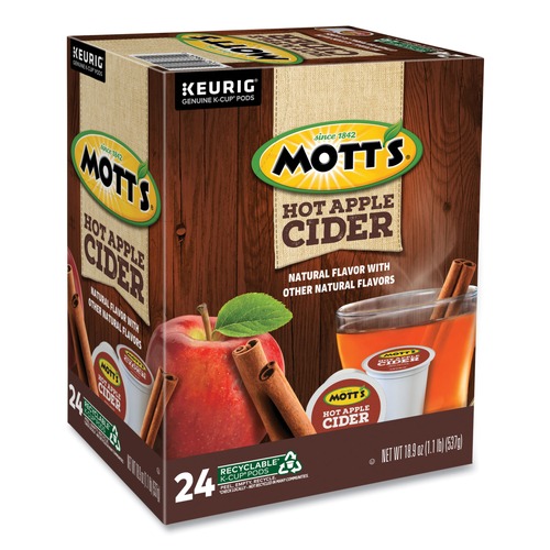 Food Service | Keurig 5000350498 1 oz K-Cup Pods - Hot Apple Cider (24/Box) image number 0