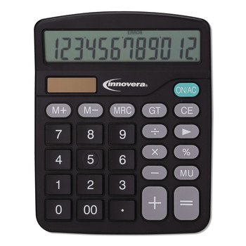 Innovera 12-Digit LCD Desktop Calculator