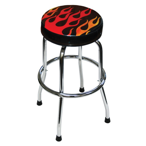 Shop Stools | ATD 81056 Shop Stool with Flame Design image number 0