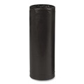 Trash Bags | Earthsense Commercial 1507734 40 in. x 46 in. 45-Gallon 2 mil. Linear Low Density Recycled Can Liners - Black (100/Carton) image number 3