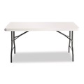  | Iceberg 65213 60 in. x 30 in. x 29 in. IndestrucTable Industrial Rectangular Folding Table - Platinum image number 0