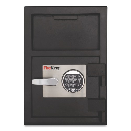 Safes | FireKing SB2414-BLELMS 24w x 13.4d x 10.83h 2.72 cu ft Depository Security Safe - Black image number 0
