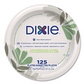 Bowls and Plates | Dixie UX9PATH Pathways Soak-Proof Shield Mediumweight 8-1/2 in. Paper Plates (125-Piece/Pack) image number 2