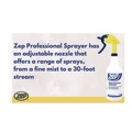 Office Jansan | Zep Commercial HDPRO36 32 oz Professional Spray Bottle - Blue/Gold/Clear (36/Carton) image number 5