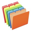 Office Jansan | Pendaflex 42338 Ready-Tab 1/3-Cut Assorted Tabs Reinforced Letter File Folders - Assorted File Folder Colors (50/Pack) image number 0
