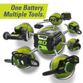  | Greenworks GCS80450 80V Lithium-Ion DigiPro 18 in. Chainsaw (Tool Only) image number 1