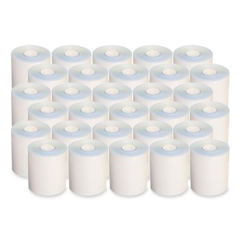 AmerCareRoyal 3 in. x 90 ft No Carbon Register Rolls - White/Yellow (30/Carton)
