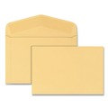 Office Jansan | Quality Park QUA54416 #15 Hub Flap Gummed Closure 10 in. x 15 in. Open-Side Booklet Envelope - Manila (100/Box) image number 0