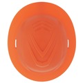  | MSA 10215833 V-Gard C1 Hi-Viz Fas-Trac III Full Brim Vented Hard Hat - Orange image number 5