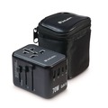 Office Electronics & Batteries | Verbatim 32124 UTA-09 Gan III 2-USB-A/2-USB-C/USB-C with Power Delivery 3.0 Universal Travel Adapter image number 0