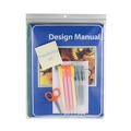 Office Jansan | C-Line 47911 Heavyweight 8.5 in. x 11 in. Industrial Poly Zip Bags - Clear (50/Box) image number 1