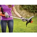 String Trimmers | Black & Decker LST140C 40V MAX Lithium-Ion Cordless String Trimmer Kit (1.5 Ah) image number 12