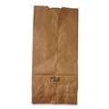 Office Jansan | Ross & Wallace Paper Products 100306500PK/BL 5.88 in. x 3.63 in. x 11 in. #6 Size Grocery Paper Bags - Kraft (500/Bundle) image number 3