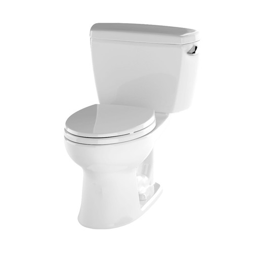 Fixtures | TOTO CST744SFR.10#01 Drake Elongated Two Piece Toilet (Cotton White) image number 0