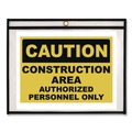 Office Jansan | C-Line 49911 Stitched Sides 11 in. x 8.5 in. 50-Sheet Capacity Shop Ticket Holders - Clear (25/Box) image number 2