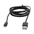 Office Electronics & Batteries | Innovera IVR30008 6 ft. USB to Micro USB Cable - Black image number 1