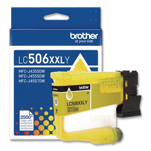 Ink & Toner | Brother LC506XXLYS INKvestment 2,500 Page-Yield Super High-Yield Ink - Yellow image number 0