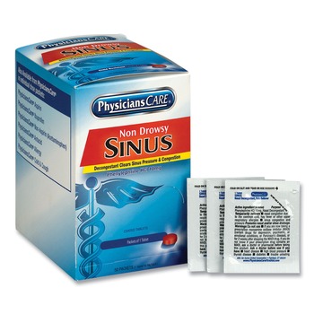 PhysiciansCare Sinus Decongestant Congestion Medication (50/Box)