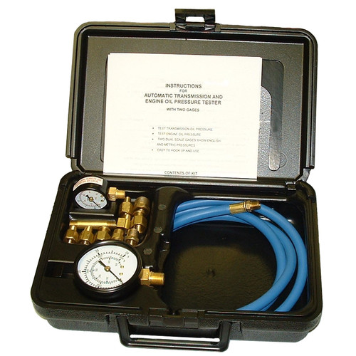 Diagnostics Testers | S&G Tool Aid 34580 Automatic Transmission & Engine Oil Pressure Tester with Two Gauges in Storage Case image number 0