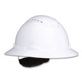 Protective Head Gear | 3M H-801SFV-UV H-800 SecureFit H-Series 4-Point Pressure Diffusion Ratchet Suspension Vented Hat with UV Indicator - White image number 0