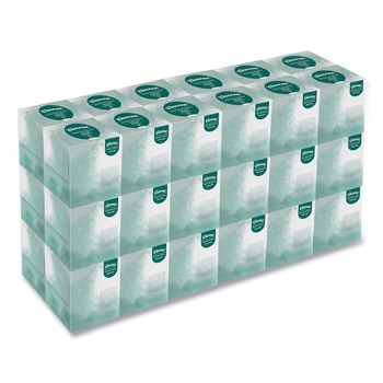 TISSUES | Kleenex 21272 Naturals 2-Ply Facial Tissues - White (90 Sheets/Box, 36 Boxes/Carton)