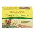 Food Service | Bigelow RCB10401 Single Flavor Tea - Cozy Chamomile (28 Bags/Box) image number 0