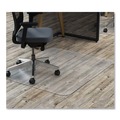 Office Jansan | Deflecto CM21242COM Economat 45 in. x 53 in. All Day Use Chair Mat Roll For Hard Floors - Clear image number 5