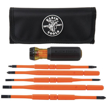 SCREWDRIVERS | Klein Tools 32288 8-in-1 Insulated Interchangeable Screwdriver Set