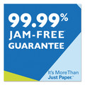 Office Jansan | Hammermill 86700 8.5 in. x 11 in. 92 Bright 20 lbs. Bond Weight Great White 30 Recycled Print Paper - White (10 Reams/Carton) image number 4