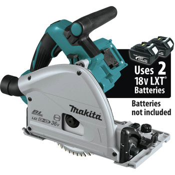 Makita XPS02ZU 18V X2 LXT Lithium-Ion (36V) Brushless 6-1/2 in. Plunge Circular Saw with AWS (Tool Only)