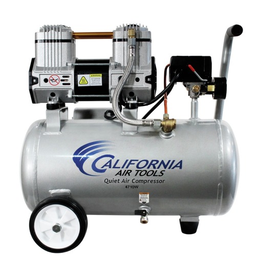 Portable Air Compressors | California Air Tools 4710W 1 HP 4.7 Gallon Quiet Air Compressor image number 0