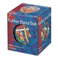 Office Jansan | ACCO A7072155 3.25 in. Diameter Assorted Gauges Rubber Band Ball - Size 34 Assorted Colors image number 2