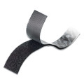 Office & Office Supplies | Velcro 91100 1 in. x 10 ft. Low-Profile Industrial-Strength Heavy-Duty Fasteners - Black (1-Roll) image number 1