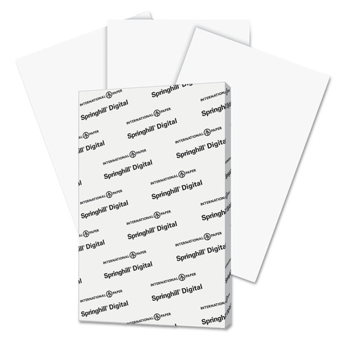 Office Jansan | Springhill 015334 11 x 17 Digital 110 lb Index Card Stock - White (250/Pack) image number 0