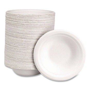 Chinet 12 oz. Classic Paper Bowl - White (125/Pack)
