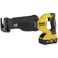 Dewalt DCS368W1 20V MAX XR Brushless Lithium-Ion Cordless Reciprocating Saw with POWER DETECT Tool Technology Kit (8 Ah) image number 3