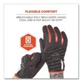 Work Gloves | Ergodyne 17172 ProFlex 812 Standard Utility Gloves - Small Black (1-Pair) image number 3