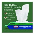 Cleaning & Janitorial Supplies | Clorox 31430 8 in. x 7 in. 1-Ply Flex Pack Disinfecting Cleaning Wipes - Fresh Scent White (6/Carton) image number 7