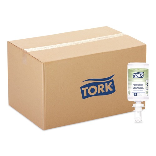 Hand Soaps | Tork 401800 1L Refill Unscented Clarity Hand Soap - Clear (6/Carton) image number 0