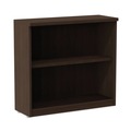 | Alera ALEVA633032ES 31.75 in. x 14 in. x 29.5 in. Valencia Series 2-Shelf Bookcase - Espresso image number 0