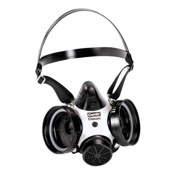 MSA Comfo Classic SoftFeel Silicone Facepiece - Black