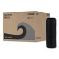 Cups and Lids | Boardwalk BWKHOTBL8 Hot Cup Lids for 8 oz. Hot Cups - Black (1000/Carton) image number 4