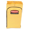 Cleaning Carts | Rubbermaid Commercial 1966719 24 Gallon Zippered Vinyl Cleaning Cart Bag (Yellow) image number 0