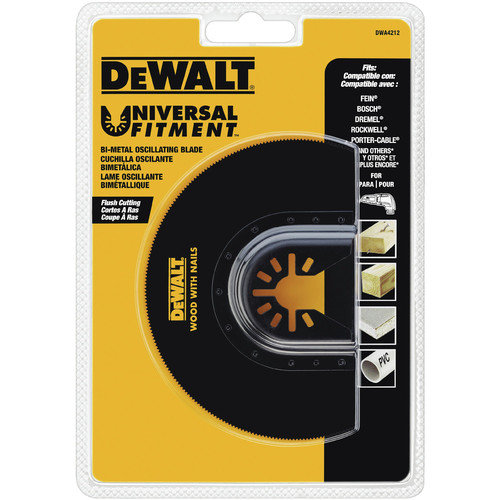 Oscillating Tool Blades | Dewalt DWA4212 Oscillating Tool Flush Cut Blade image number 0